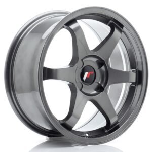JR Wheels JR3 17x8 ET20-35 4H BLANK Gun Metal