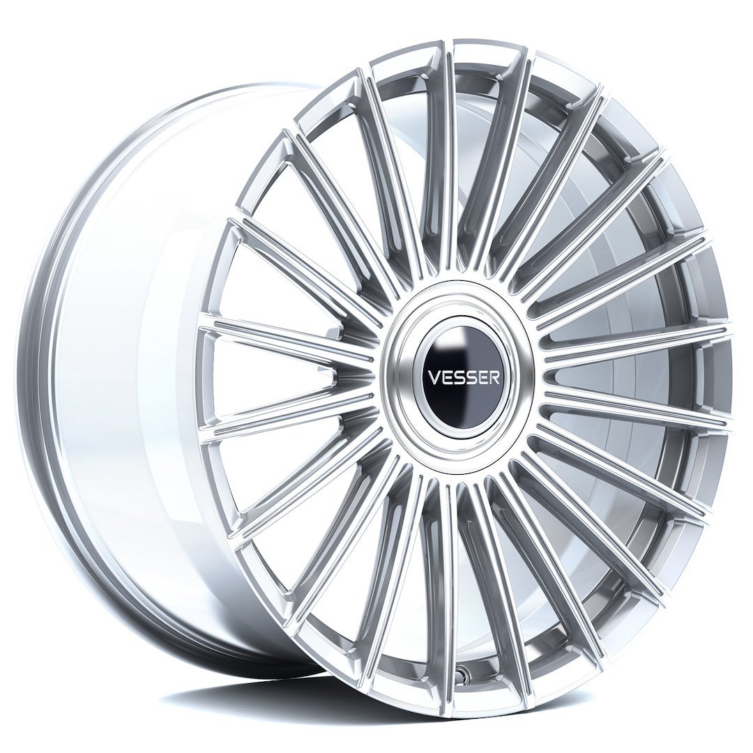 Vesser VSR5 21x11,5 ET16-56 BLANK Silver Machined Face